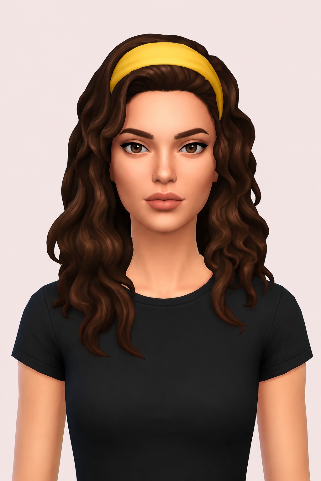 Krista Hair custom content (CC) for Sims 4 by aharris00britney