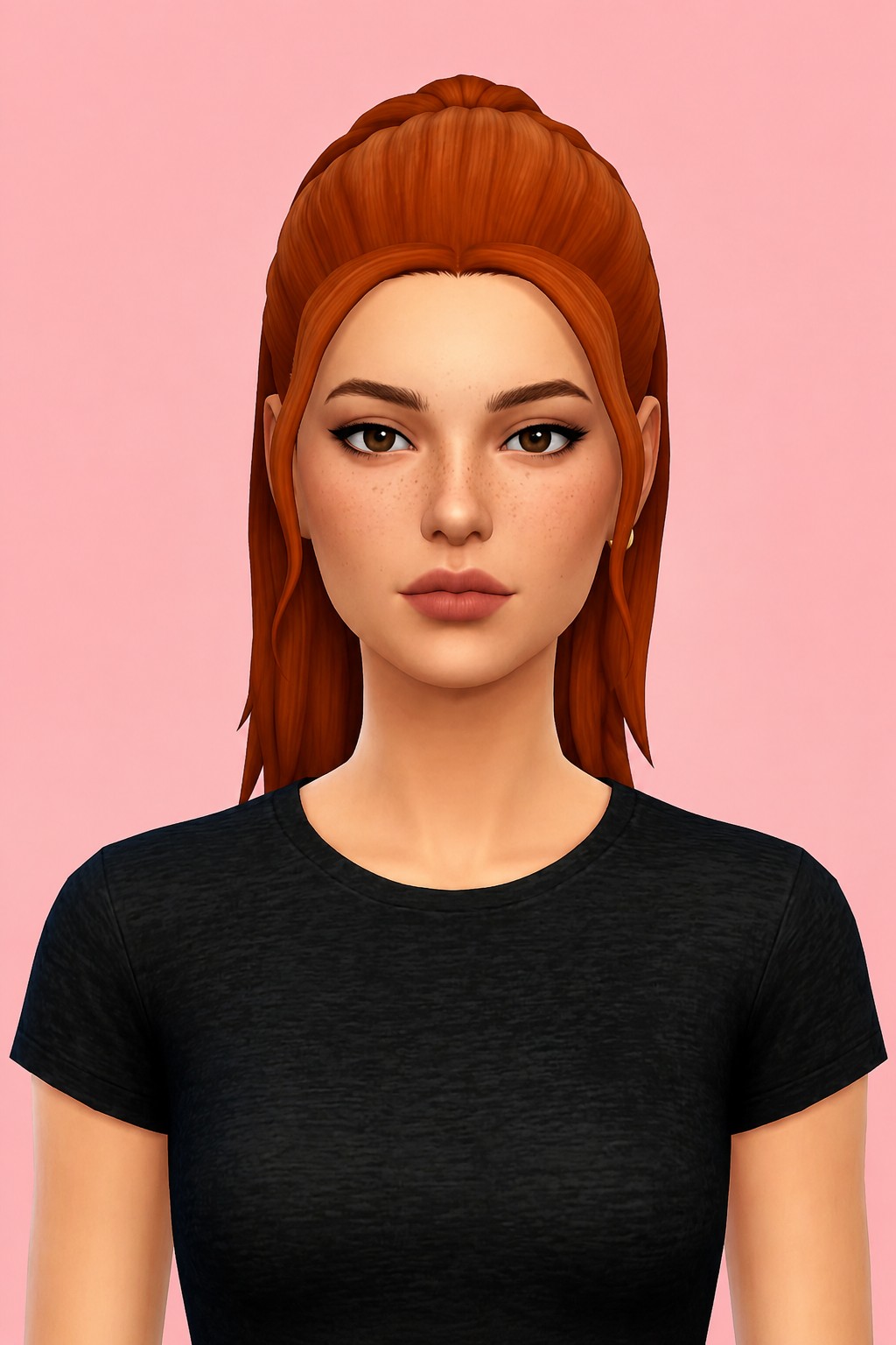 Lexi Hair custom content (CC) for Sims 4 by aharris00britney