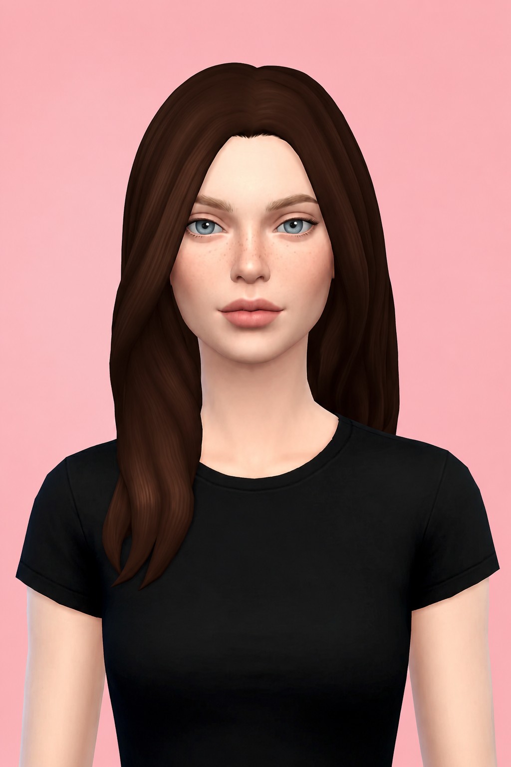 Lia Hair custom content (CC) for Sims 4 by aharris00britney