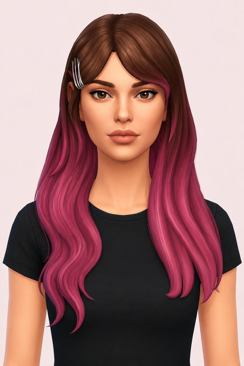 Liv Hair custom content (CC) for Sims 4 by aharris00britney