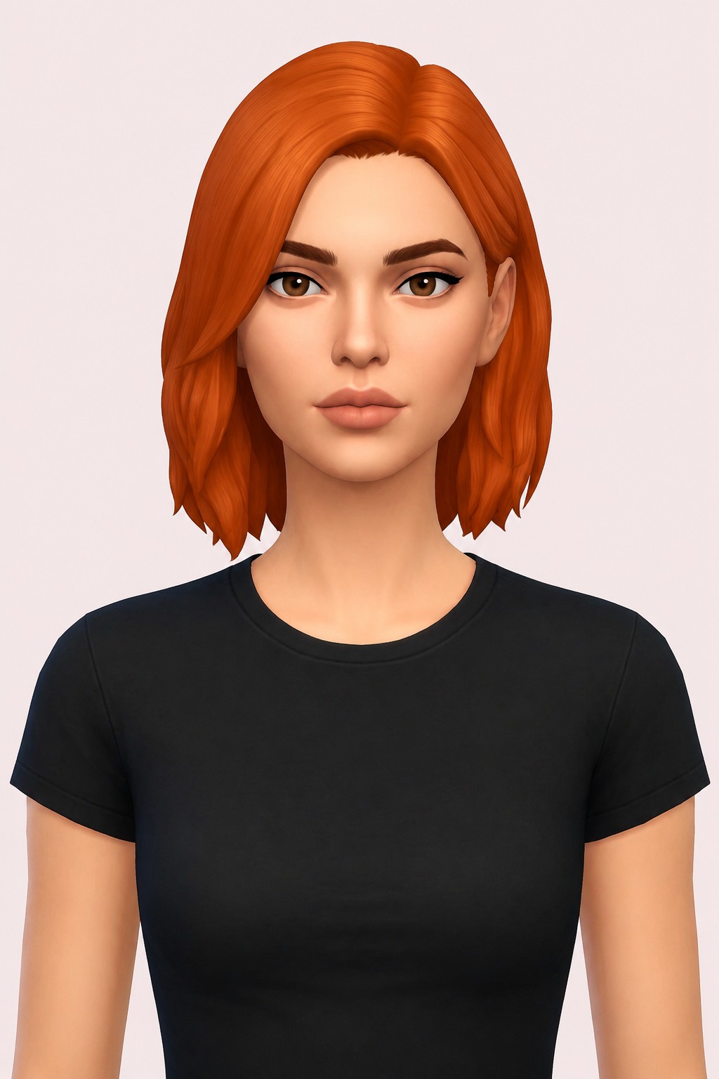 Lydia Hair custom content (CC) for Sims 4 by aharris00britney