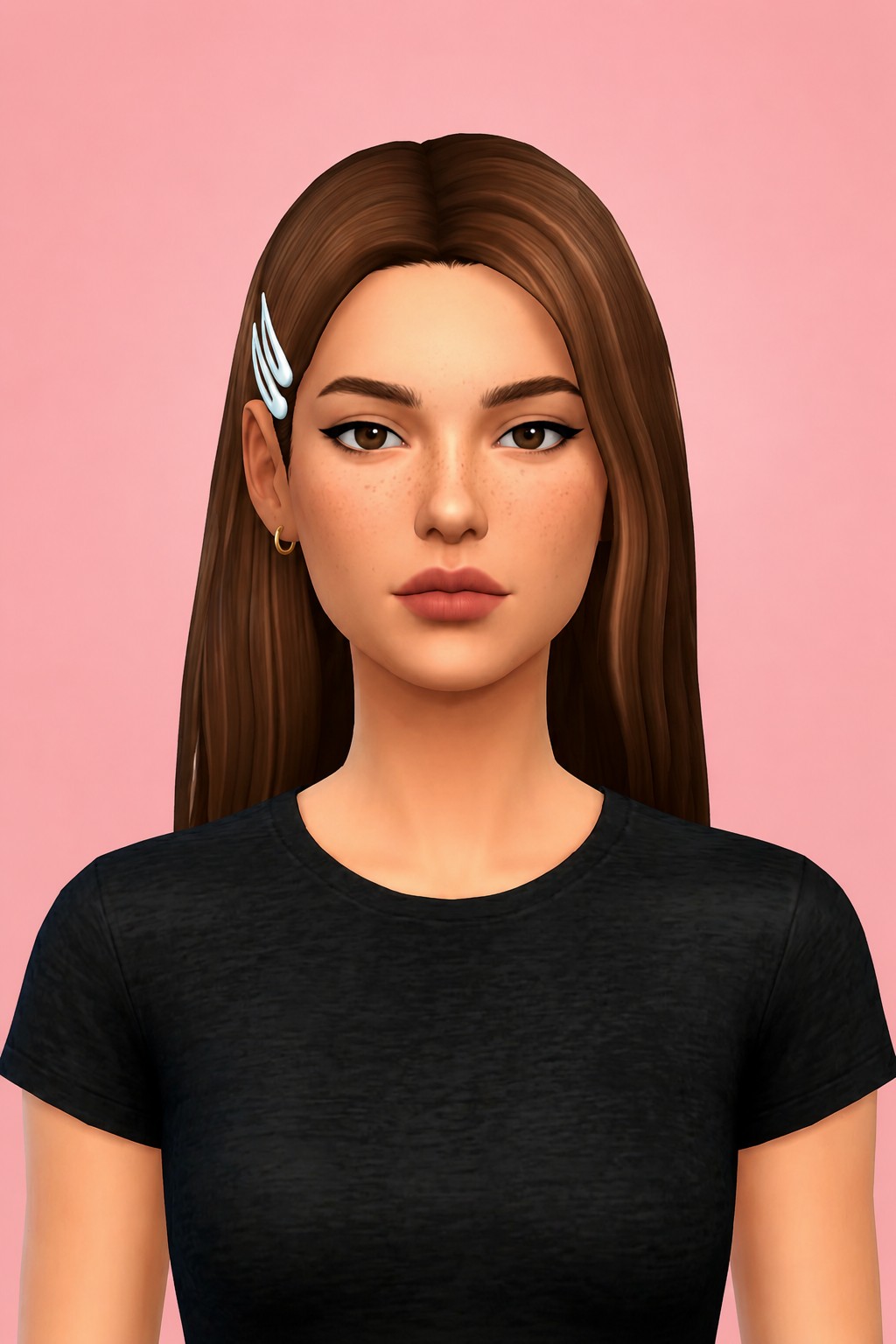 Maddie Hair custom content (CC) for Sims 4 by aharris00britney