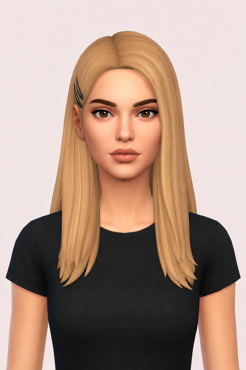 Madison Hair custom content (CC) for Sims 4 by aharris00britney