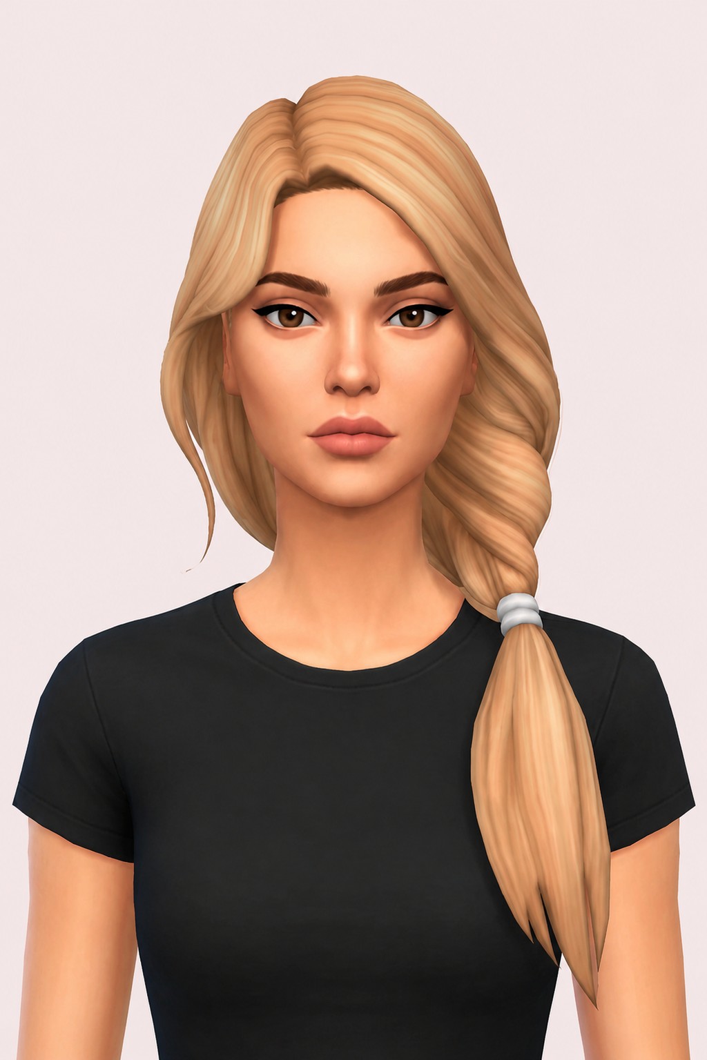 Maeve Hair custom content (CC) for Sims 4 by aharris00britney