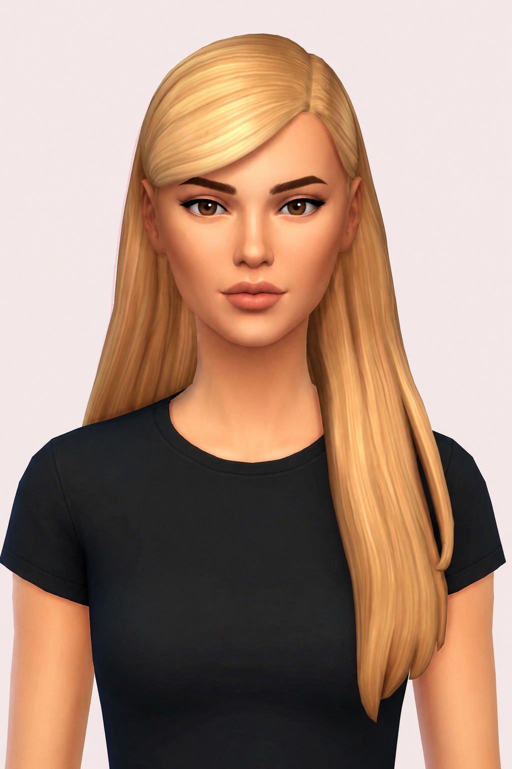Margo Hair custom content (CC) for Sims 4 by aharris00britney