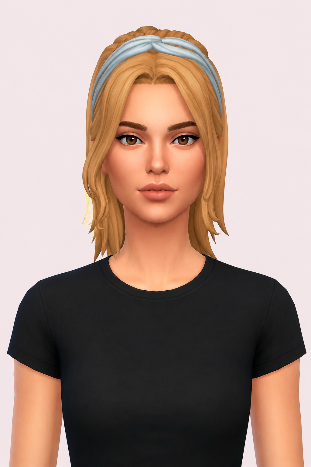 Melanie Hair custom content (CC) for Sims 4 by aharris00britney