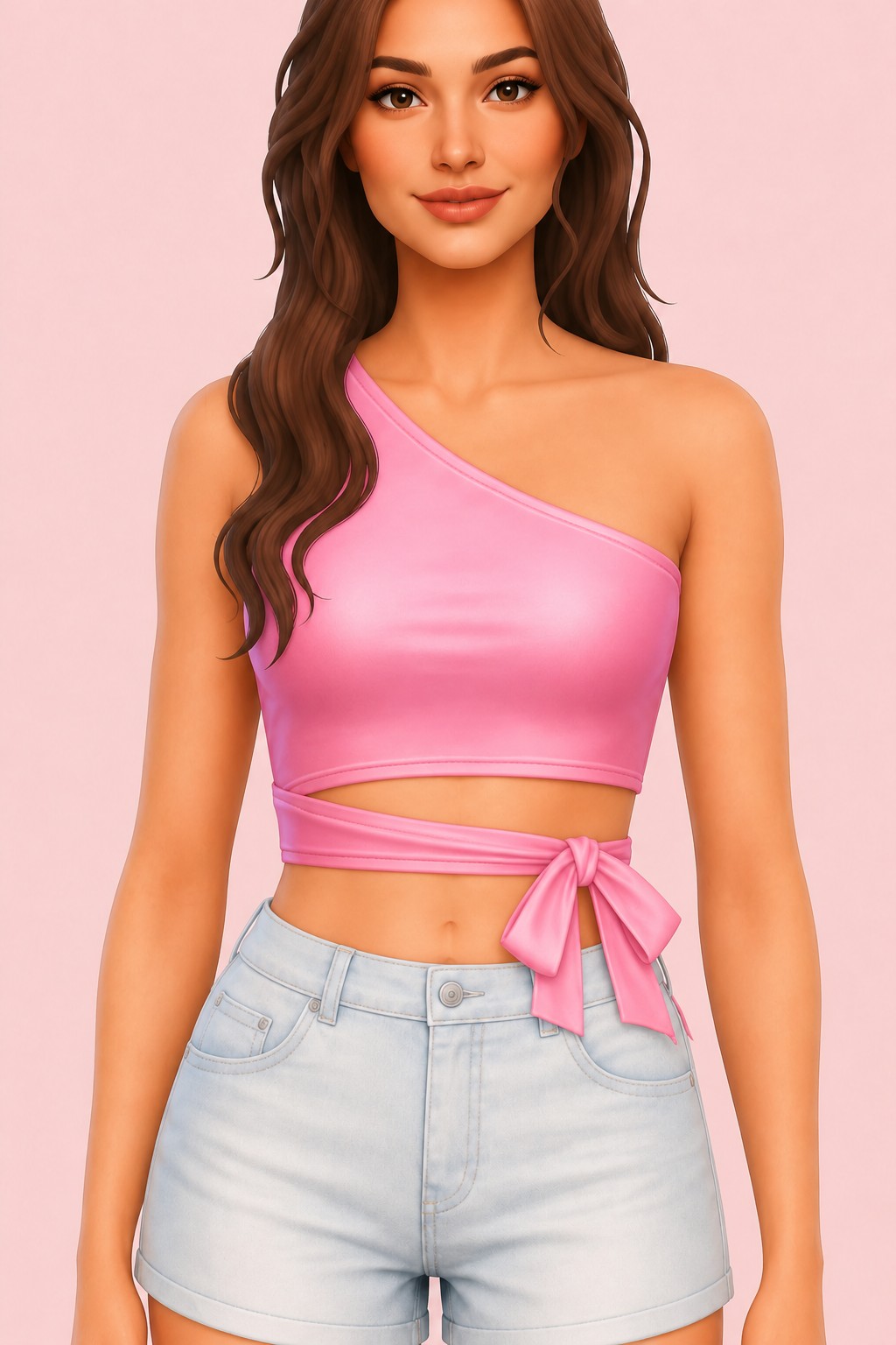 Candy Sugar Pop Top custom content (CC) for Sims 4 by trillyke
