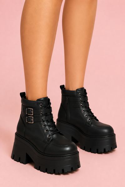 Rush Hour Platform Boots custom content (CC) for Sims 4 by trillyke