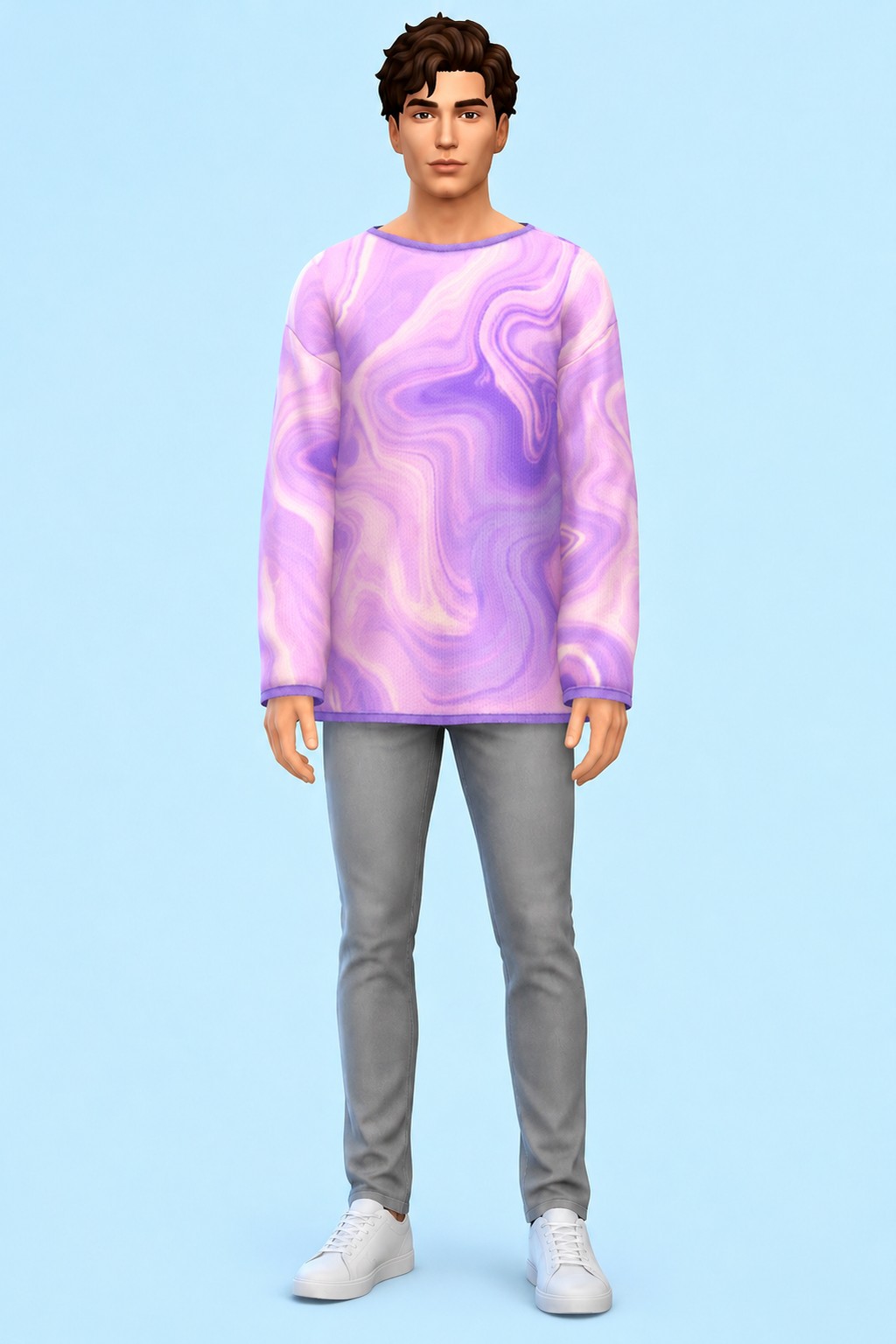 Promise Jumper custom content (CC) for Sims 4 by trillyke