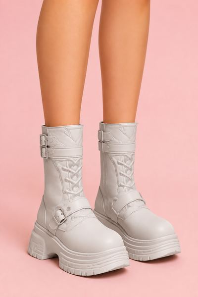 Mei Buckle Boots