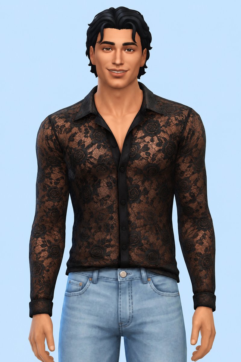 Love On The Floor Shirt + Focus Accessory Lace Top