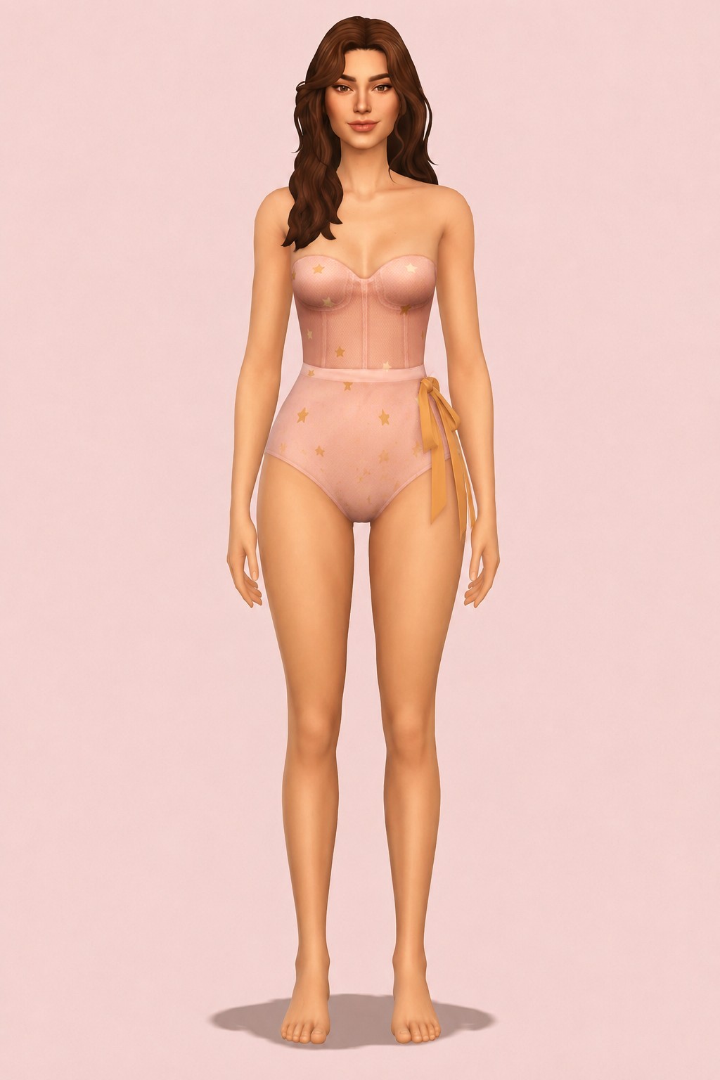 Freya Bodysuit custom content (CC) for Sims 4 by trillyke