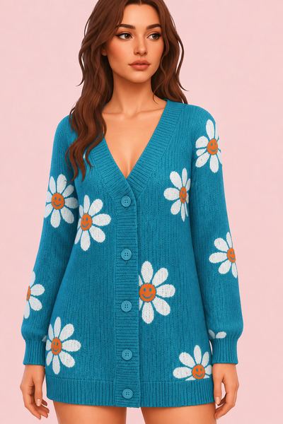 Splash Oversized Cardigan