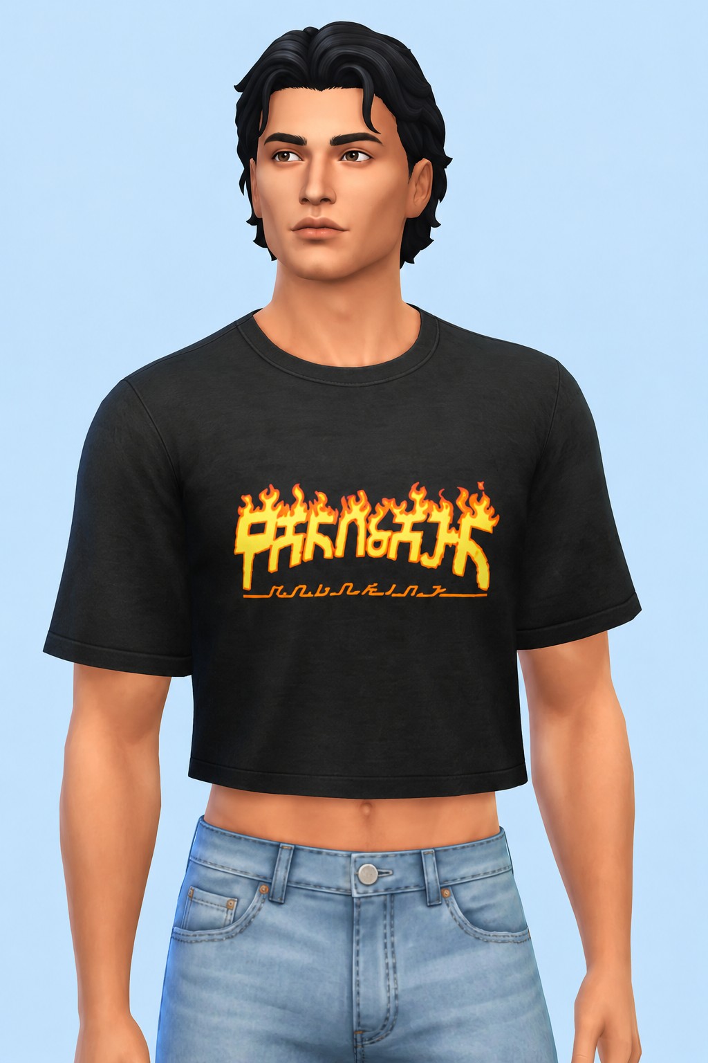 Take Me Higher Top custom content (CC) for Sims 4 by trillyke