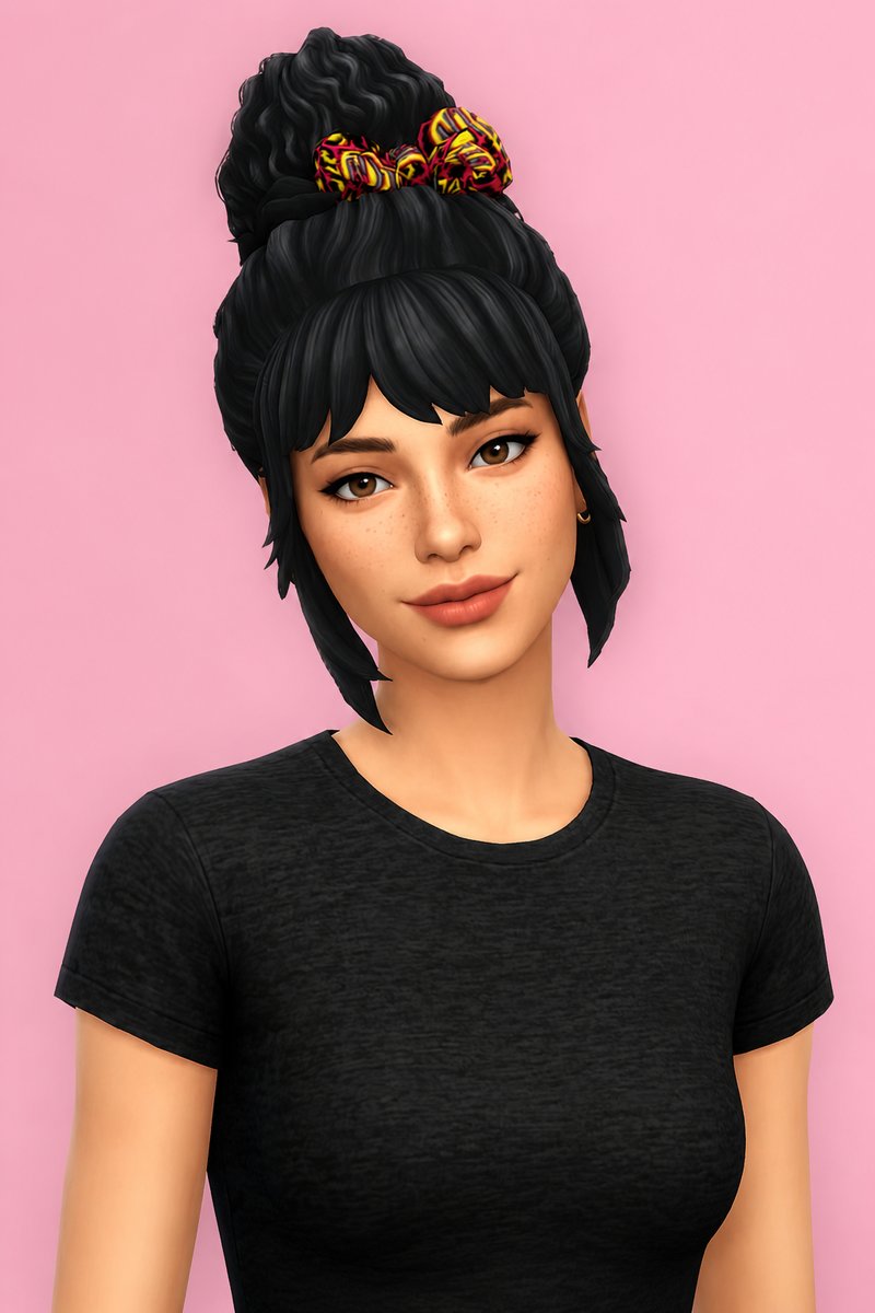 alice hair custom content (CC) for Sims 4 by okruee