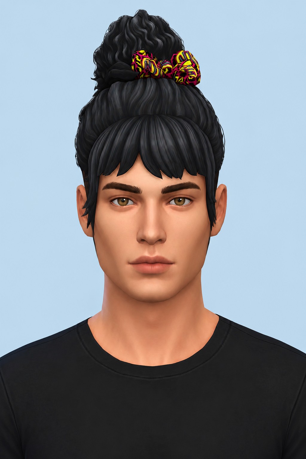 adonis hair custom content (CC) for Sims 4 by okruee