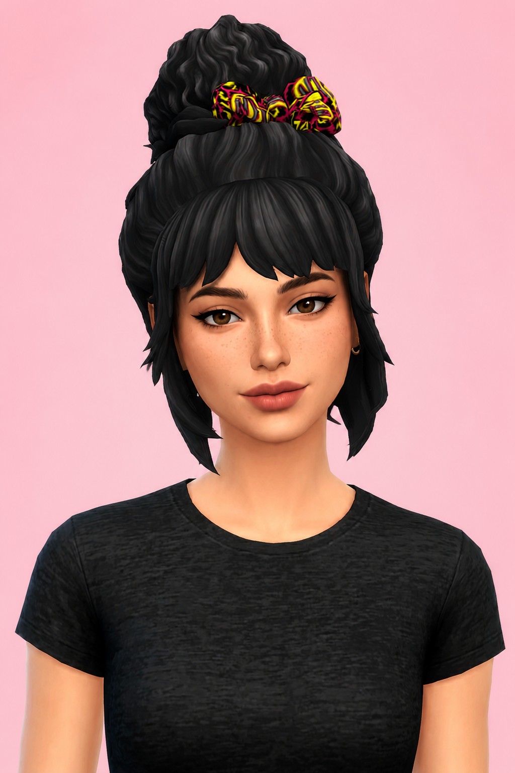 ai hair custom content (CC) for Sims 4 by okruee