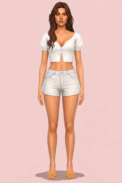 Bombay Cropped Blouse