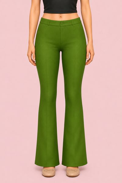 Bombay Flared Pants custom content (CC) for Sims 4 by okruee