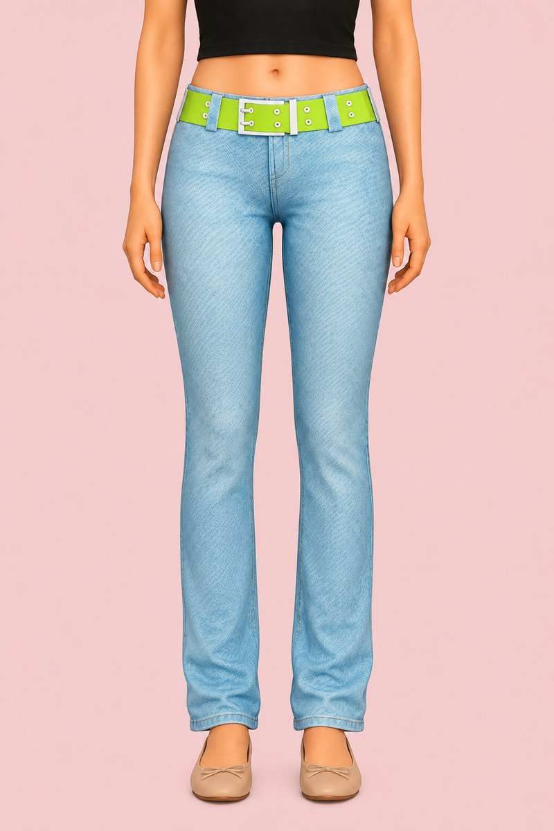 Allyson Jeans custom content (CC) for Sims 4 by clumsyalien
