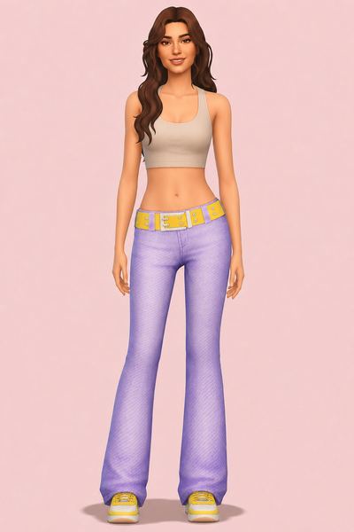 Trinity Top custom content (CC) for Sims 4 by clumsyalien