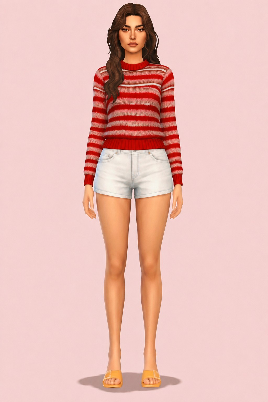 Coco Sweater custom content (CC) for Sims 4 by clumsyalien