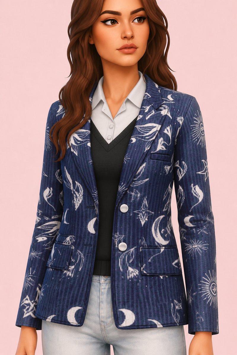 Eryndor Blazer custom content (CC) for Sims 4 by clumsyalien