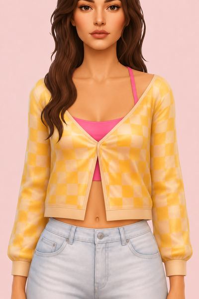 Melinda Top custom content (CC) for Sims 4 by clumsyalien