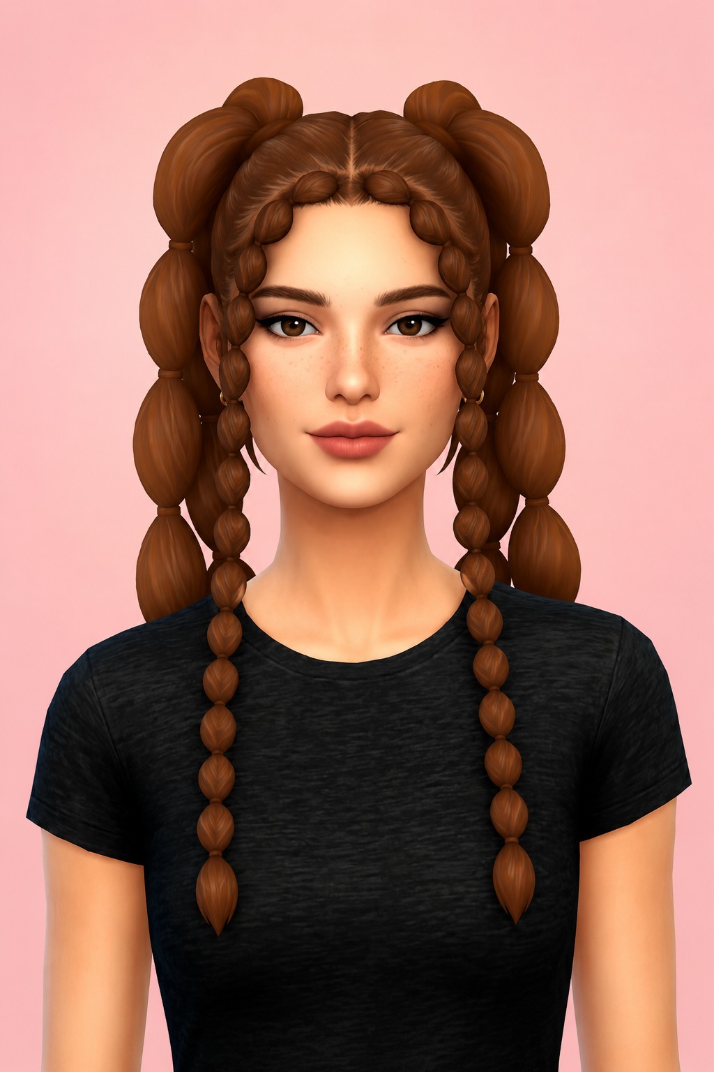 Stacy Hair custom content (CC) for Sims 4 by clumsyalien