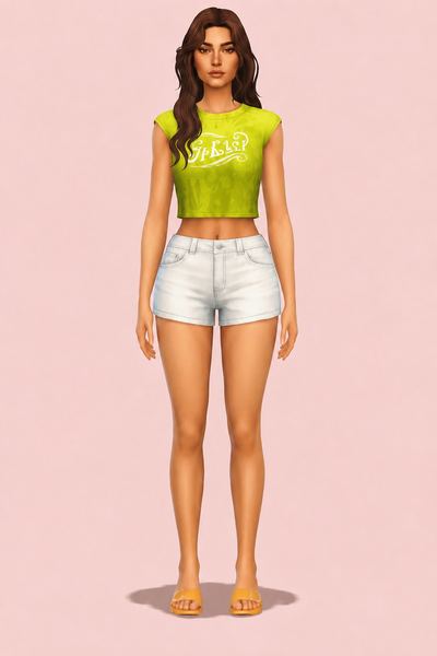 Hazel Sweater custom content (CC) for Sims 4 by clumsyalien