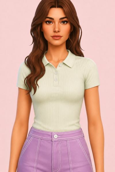 Naomi Polo custom content (CC) for Sims 4 by clumsyalien
