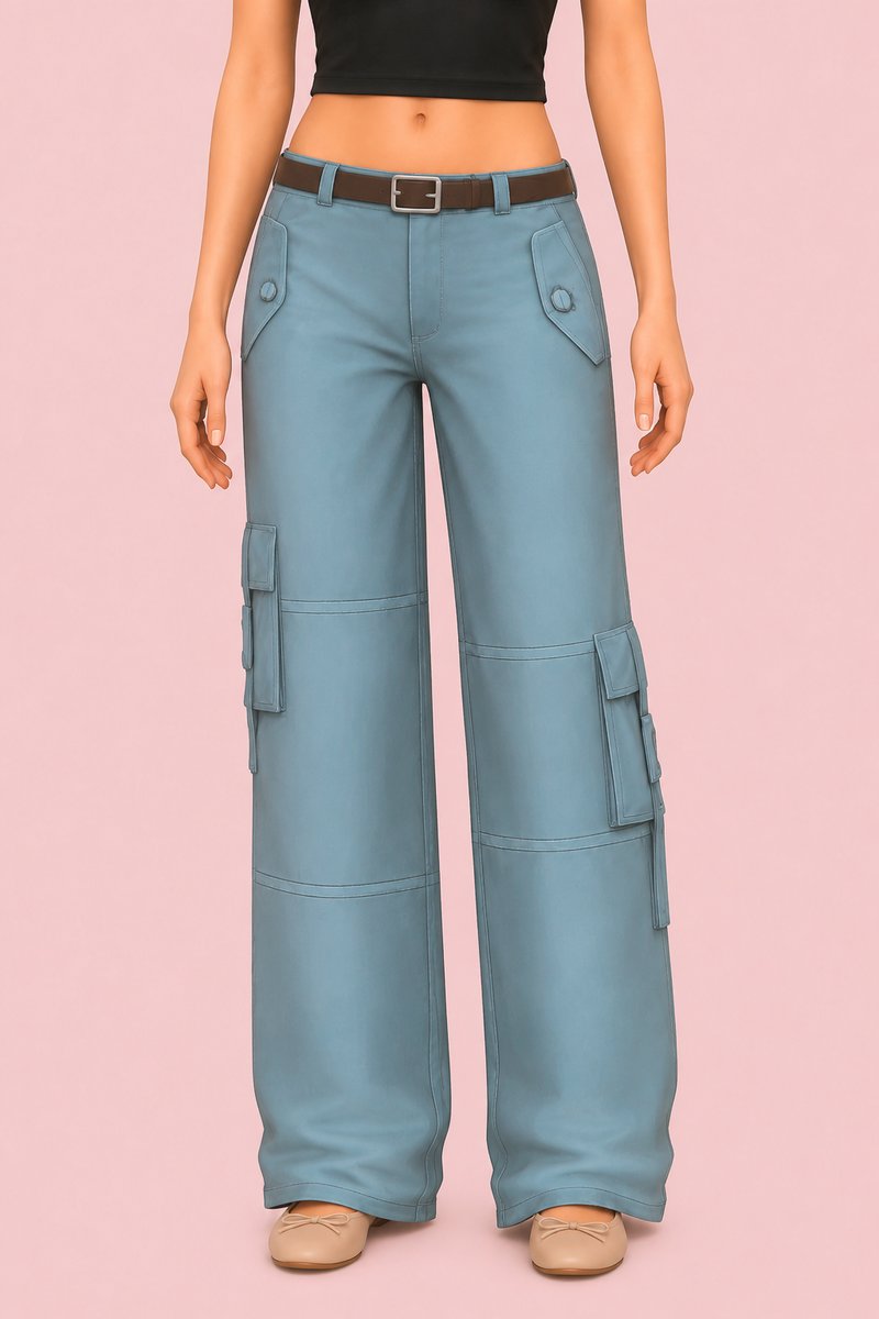 Alma Pants custom content (CC) for Sims 4 by clumsyalien