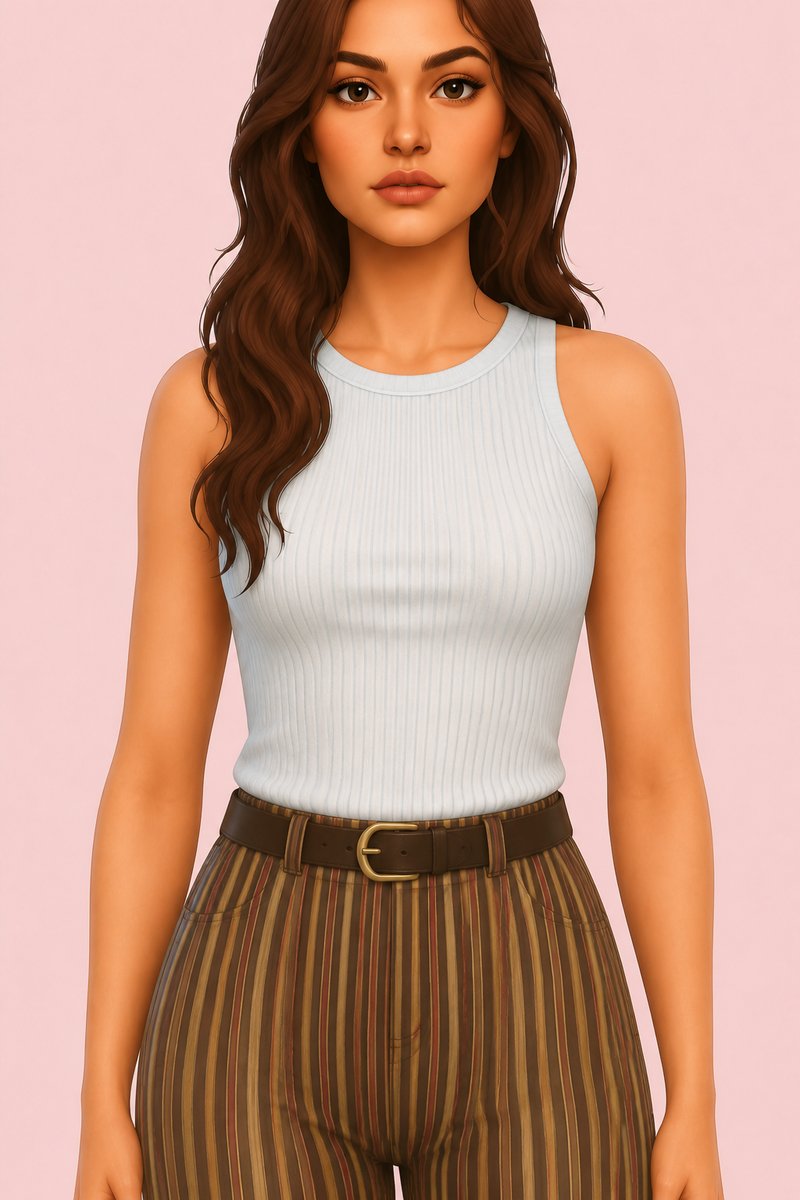 Tori Top custom content (CC) for Sims 4 by clumsyalien
