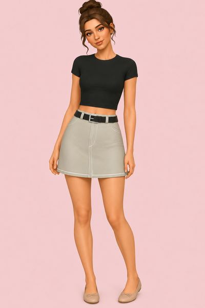 Riona Pants custom content (CC) for Sims 4 by clumsyalien
