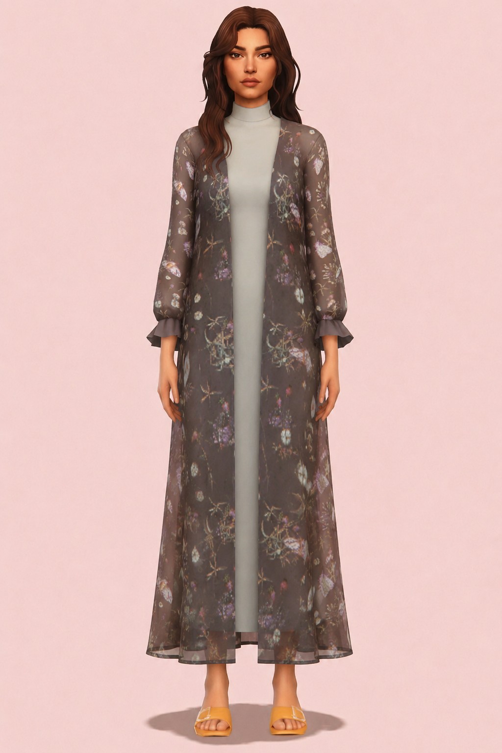 Ursula Robe custom content (CC) for Sims 4 by clumsyalien