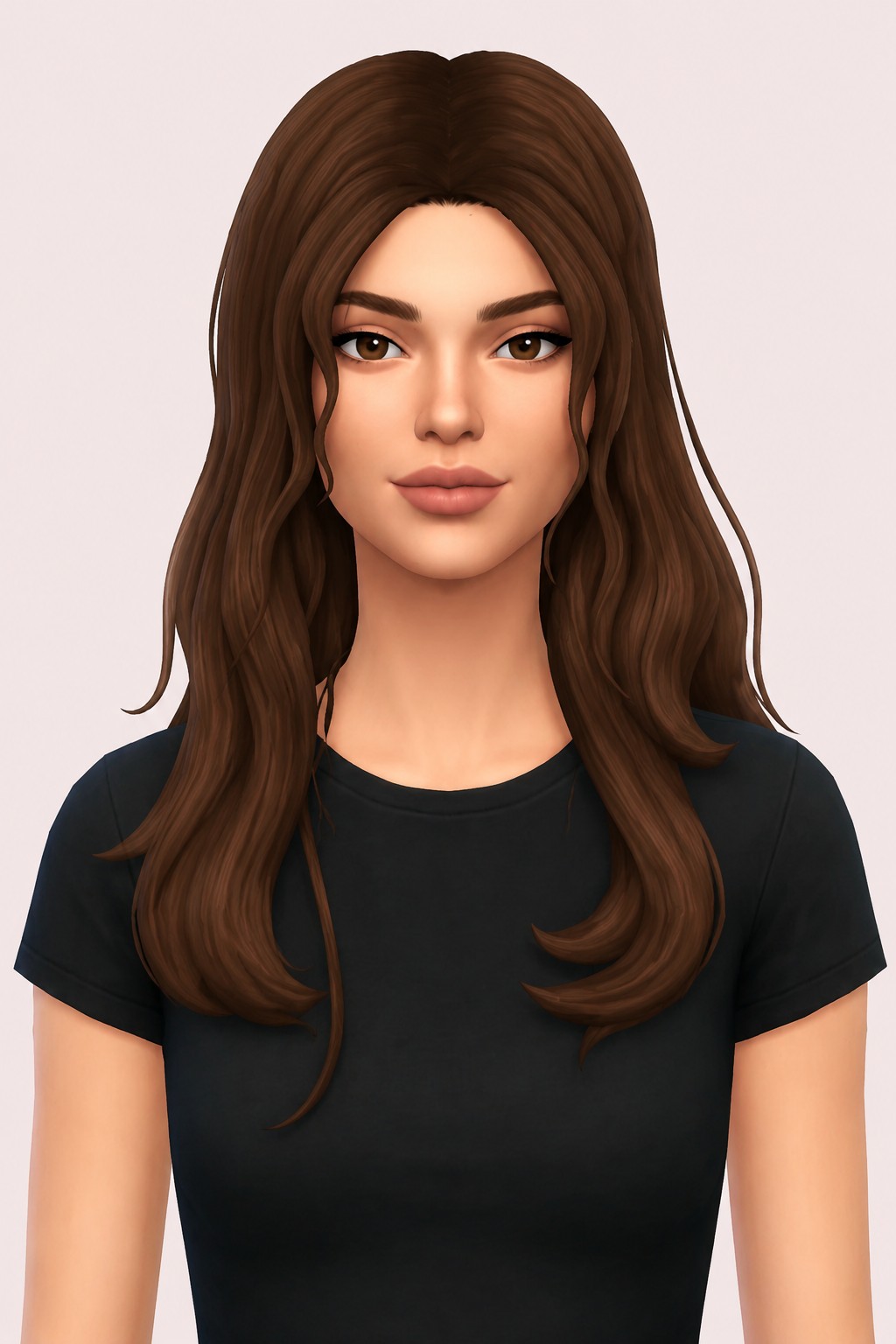 Dione Hair custom content (CC) for Sims 4 by clumsyalien