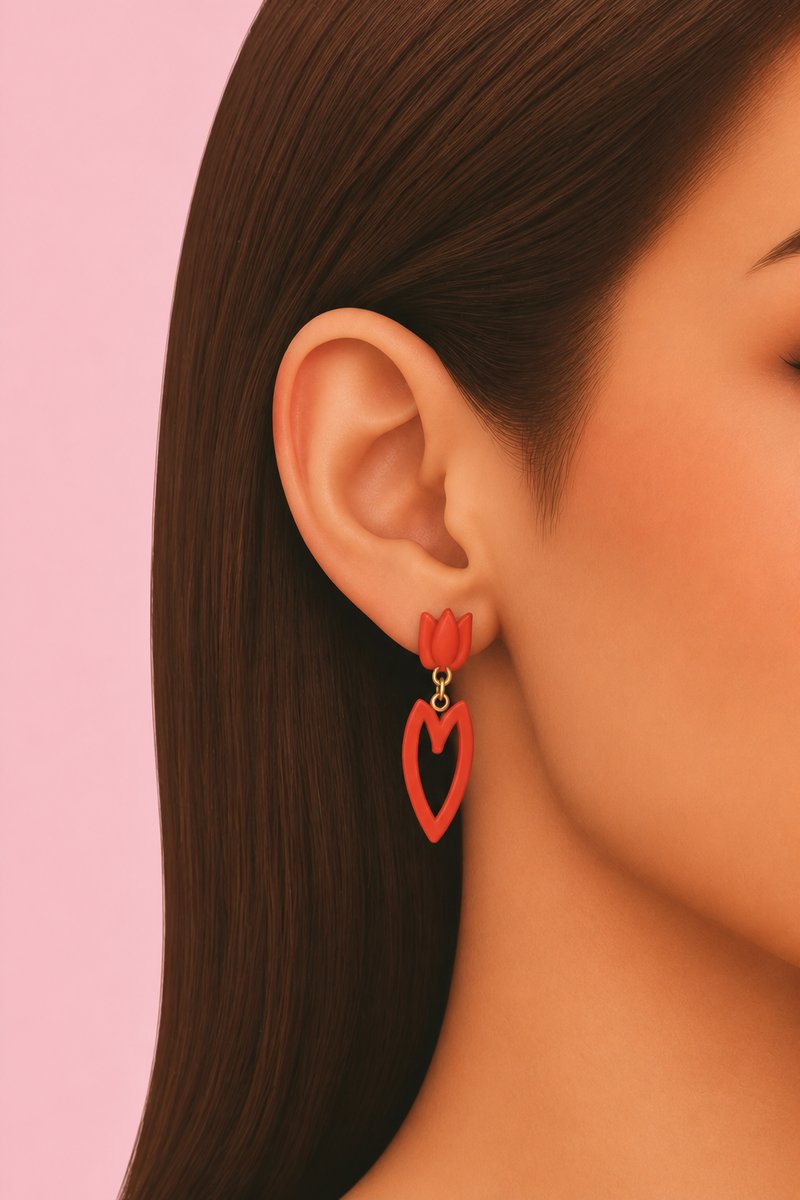 Bloom Earrings custom content (CC) for Sims 4 by clumsyalien
