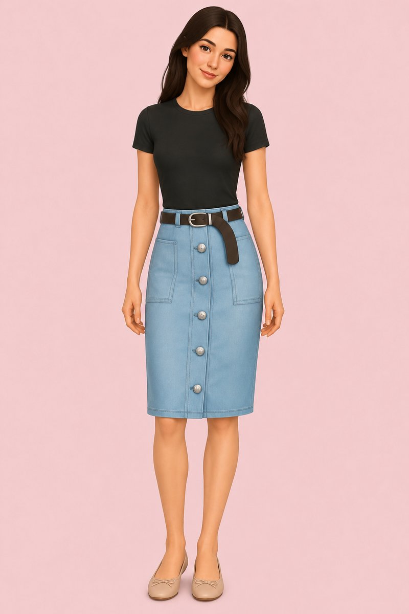 Dune Skirt custom content (CC) for Sims 4 by clumsyalien