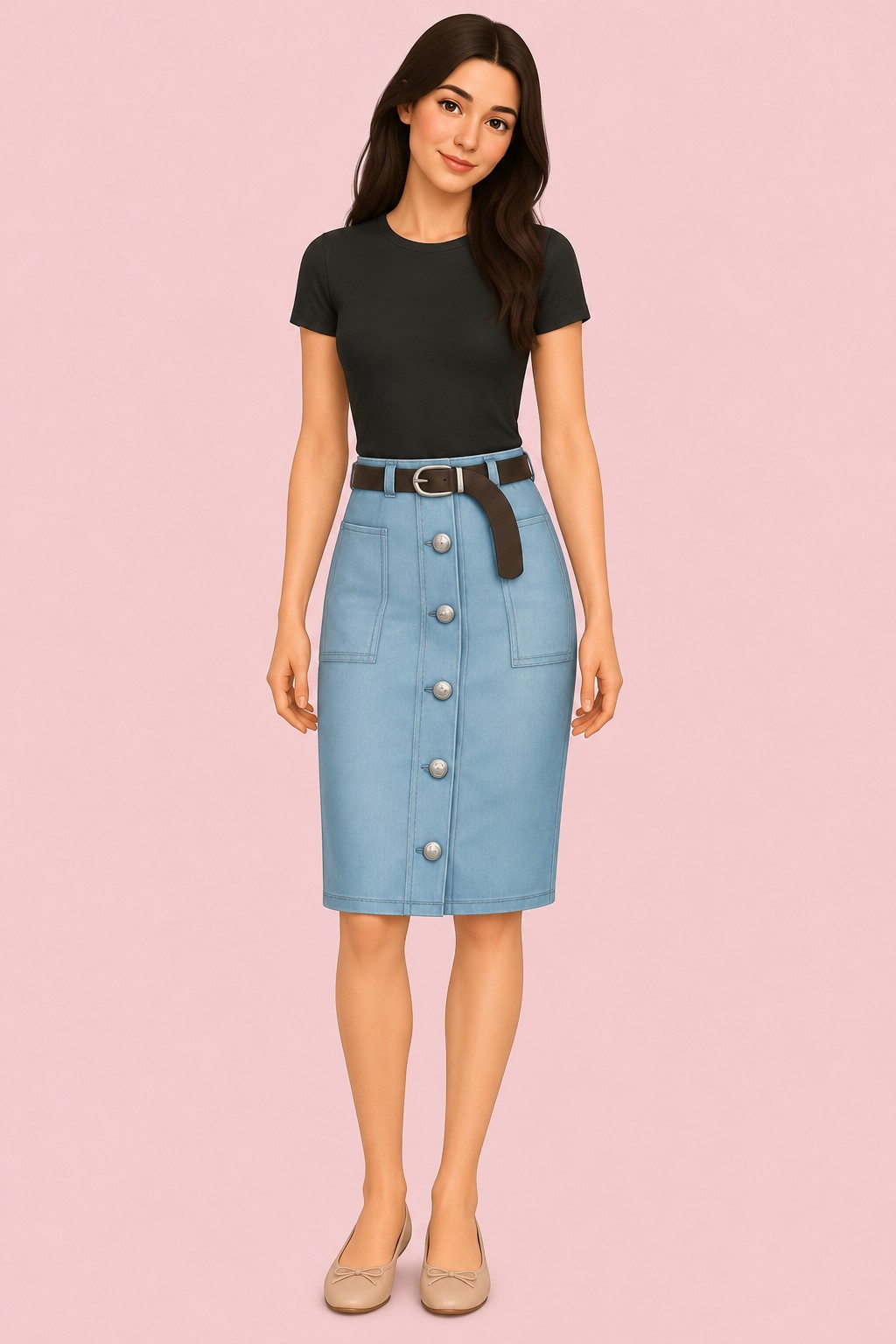 Dune Skirt custom content (CC) for Sims 4 by clumsyalien