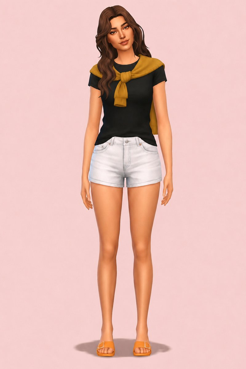 Cardigan Acc custom content (CC) for Sims 4 by clumsyalien