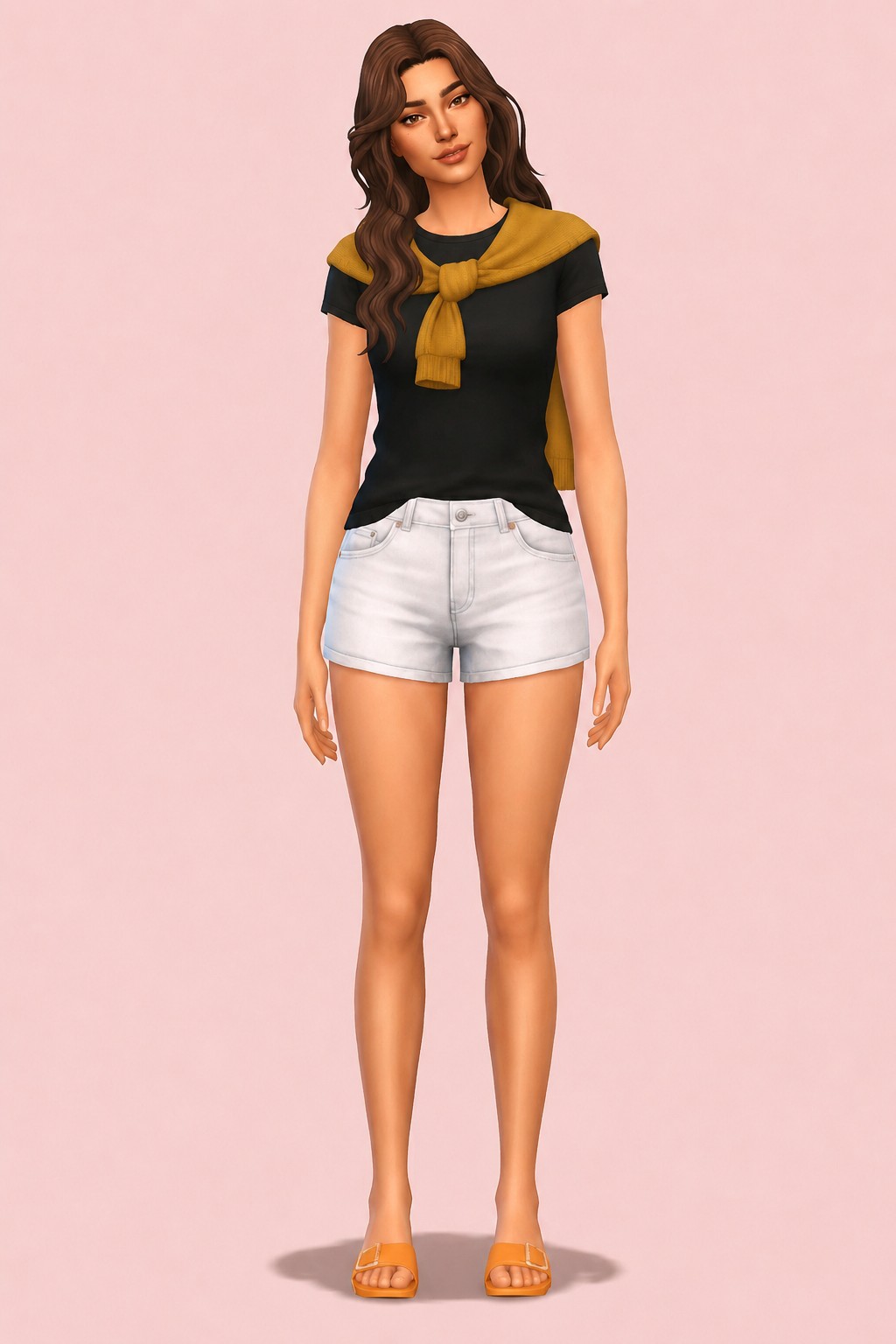 Cardigan Acc custom content (CC) for Sims 4 by clumsyalien