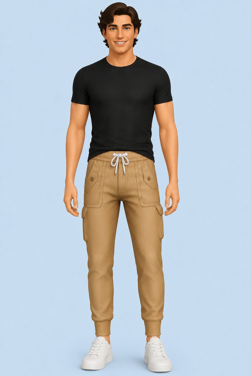 Wyatt Pants custom content (CC) for Sims 4 by clumsyalien