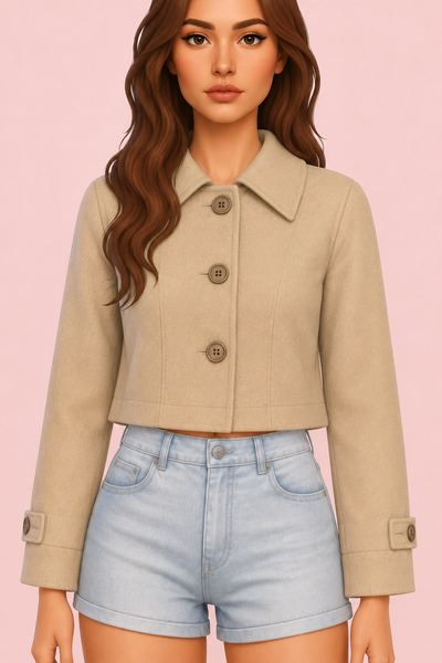 Paige Coat custom content (CC) for Sims 4 by clumsyalien