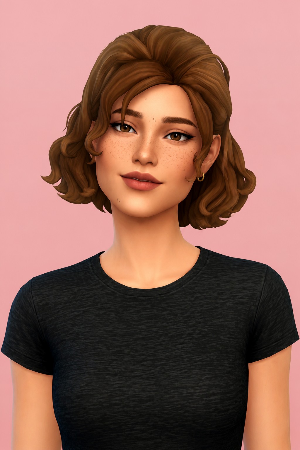 Elliot Hair custom content (CC) for Sims 4 by clumsyalien