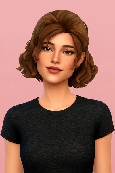 Elliot Hair custom content (CC) for Sims 4 by clumsyalien