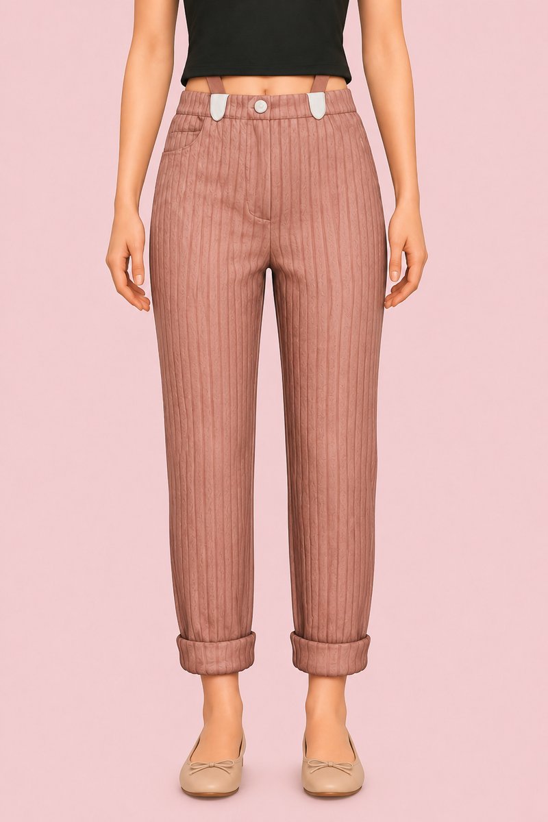 Ava Trousers custom content (CC) for Sims 4 by clumsyalien