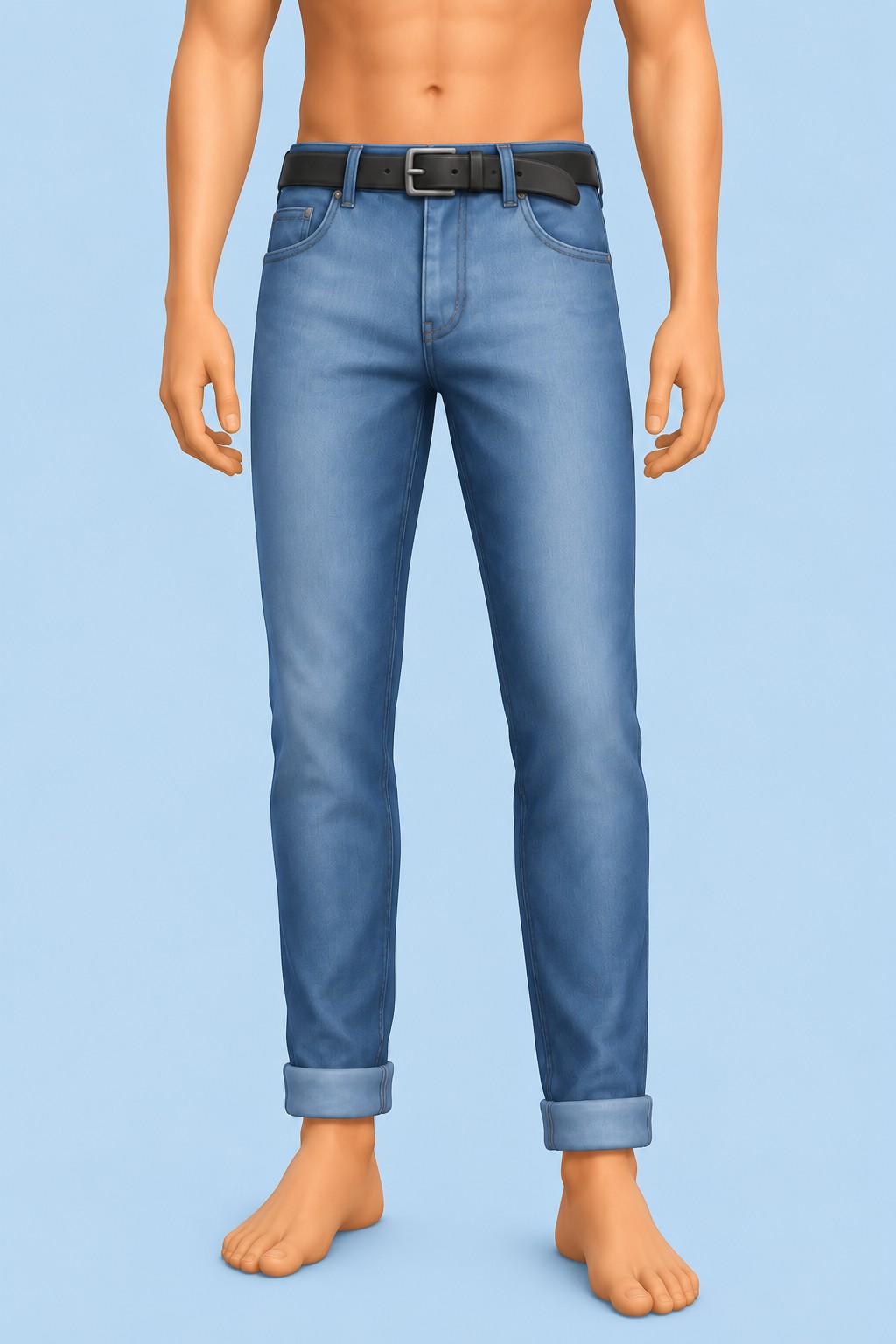 Pete Jeans custom content (CC) for Sims 4 by clumsyalien