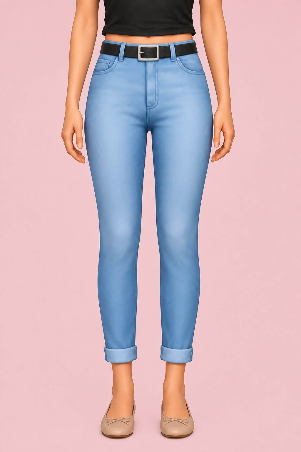 Sid Jeans custom content (CC) for Sims 4 by clumsyalien
