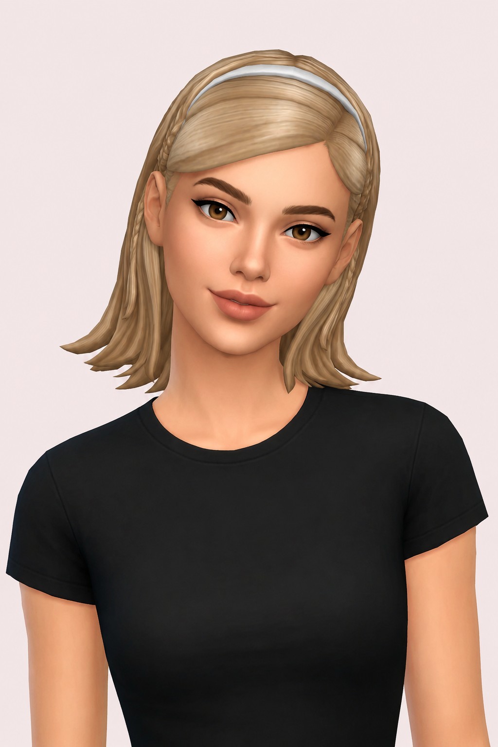 Harriet Hairstyle: custom content (CC) for Sims 4 by oakiyo