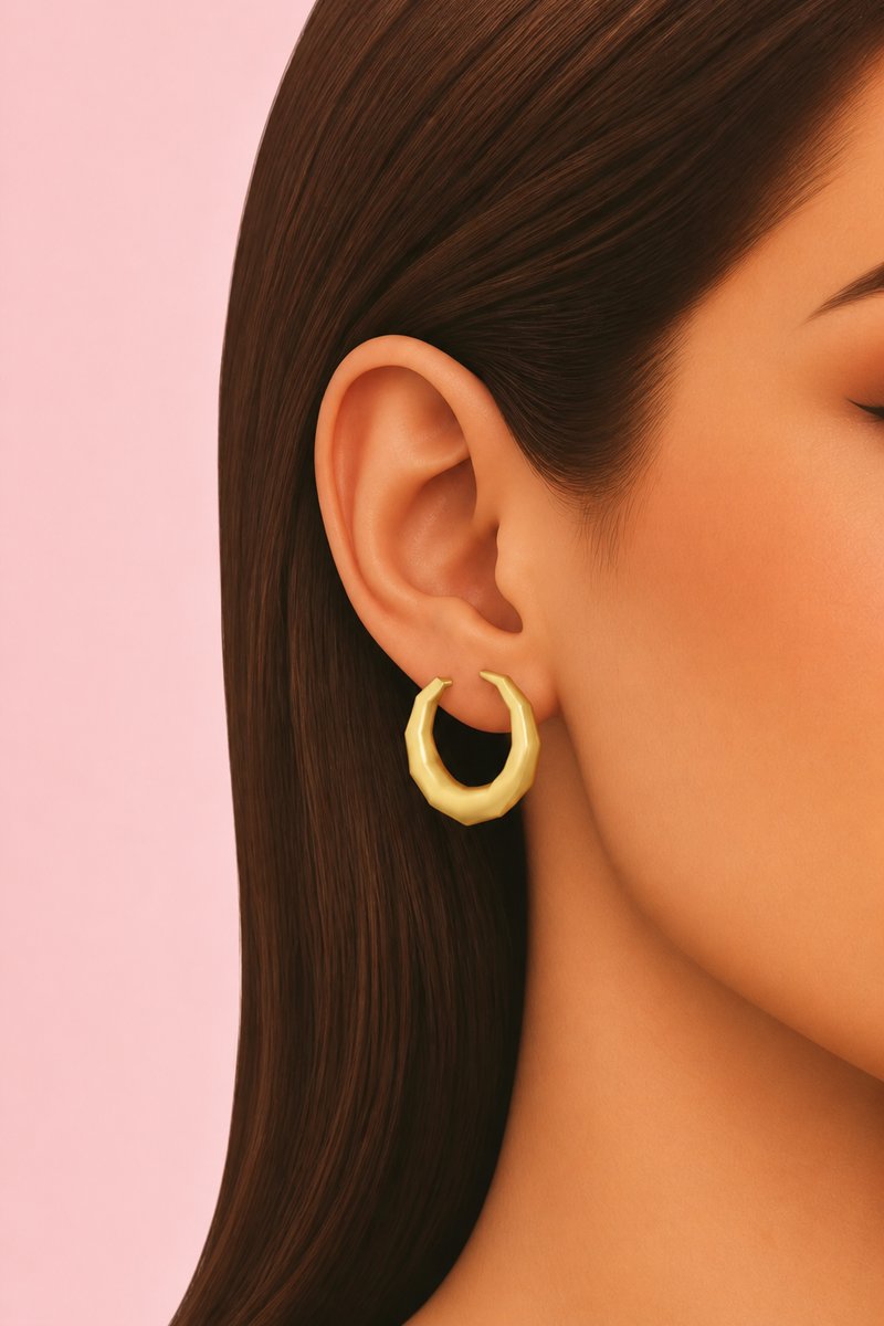 Aoife Earrings custom content (CC) for Sims 4 by oakiyo